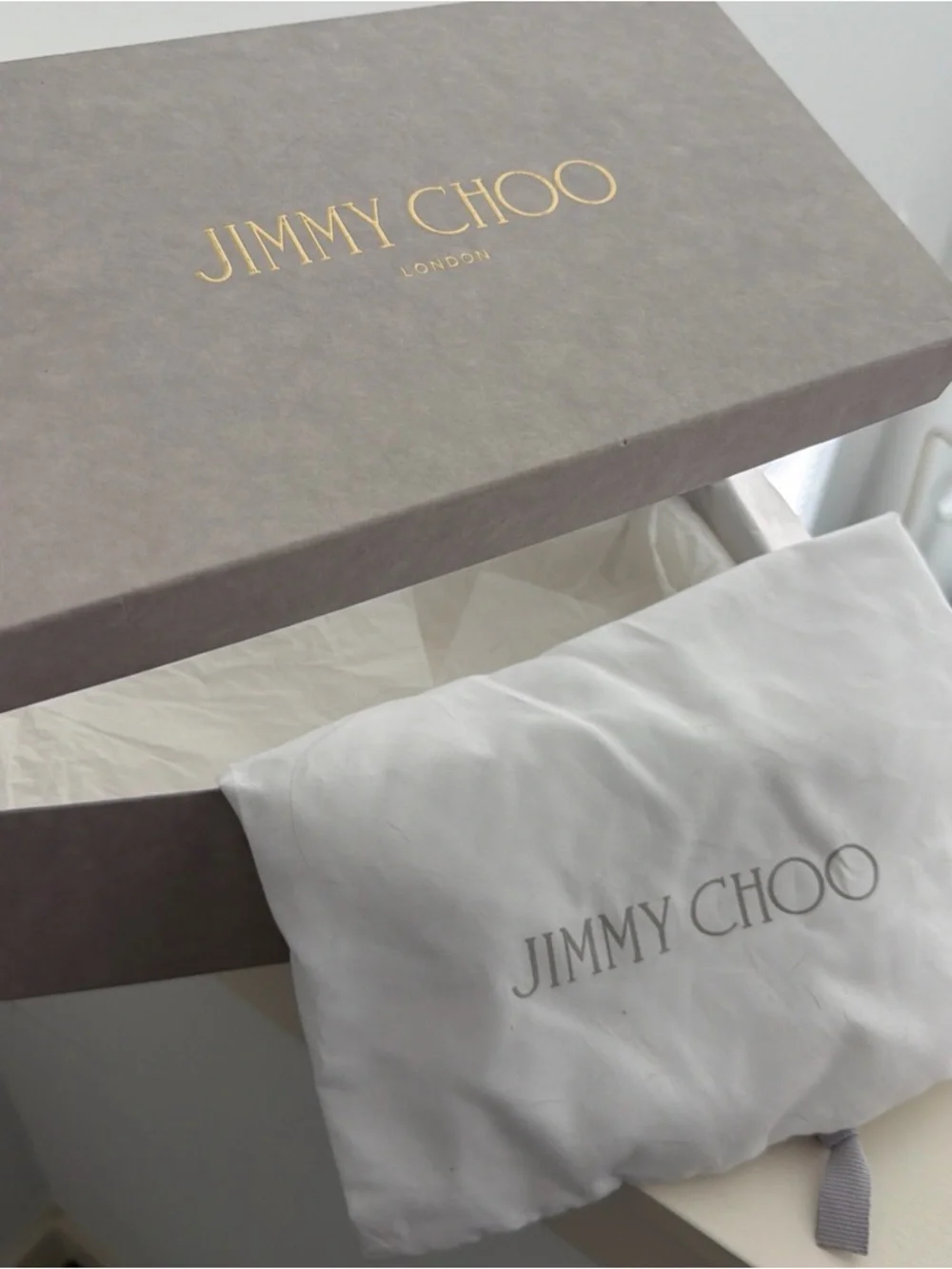 Jimmy Choo Hot Pink Satin Knot Slide Mules - Picture 2 of 6